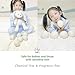 Qingbei Wool Dryer Balls Laundry Reusable, 100% Natural New Zealand Wool Balls for Dryer, 6 in 1 Pack (White)