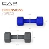 CAP Barbell Neoprene Dumbbell Weights Pairs & Sets | Multiple Colors