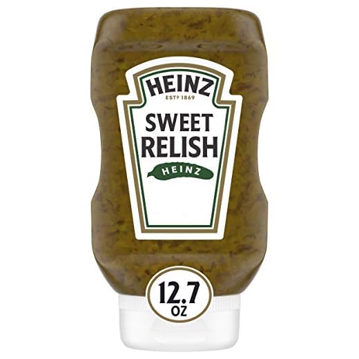 Heinz Sweet Relish (12.7 oz Bottles, Pack of 12)