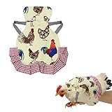 Chicken Saddle with Neck Protector Aprons for Hens Neck Protection Poultry Back Feather Protection
