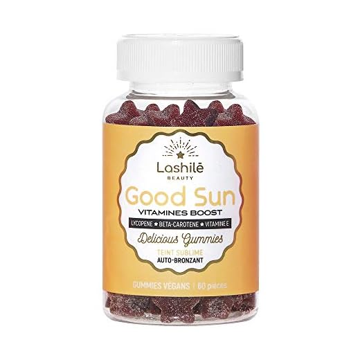 Lashilé Beauty Good Sun - 60 piezas vitaminas Boost Lashile Beauty
