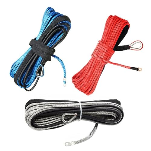 Cuerda de remolque anti-rotura de 2.5 toneladas para sustitución de cable de acero 3