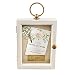 Mud Pie Marriage Distressed Keepsake Memory Shadow Box Wedding Shadowbox, Brown