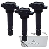 【HARUMA】イグニッションコイル スズキ・マツダ・日産用 ３本セット 純正品番 スズキ 【33400-76G21】 3ピン ジムニー jb23 キャリイ ワゴンR マツダ【1A12-18-100】日産【22448-4A00B】 (イグニッションコイル 3本セット)