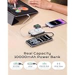 DR.HILL 10000mAh for MagSafe Power Bank, Magnetic Battery with AC Wall Plug - Image 5