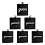 6 Pack: 1 Groom (Black) & 5 Groomsman (Black)