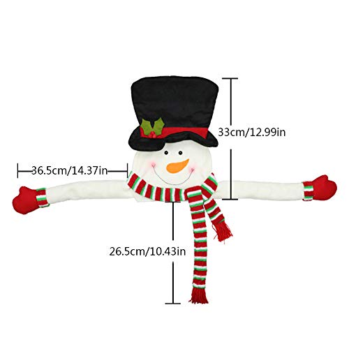 Puntale per Albero di Natale, a Forma di Pupazzo