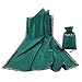 BLESSUME Altar Tarot Mesa Stoff Göttlichkeit Wicca Samt Stoff mit Tarot Tasche (Grün)