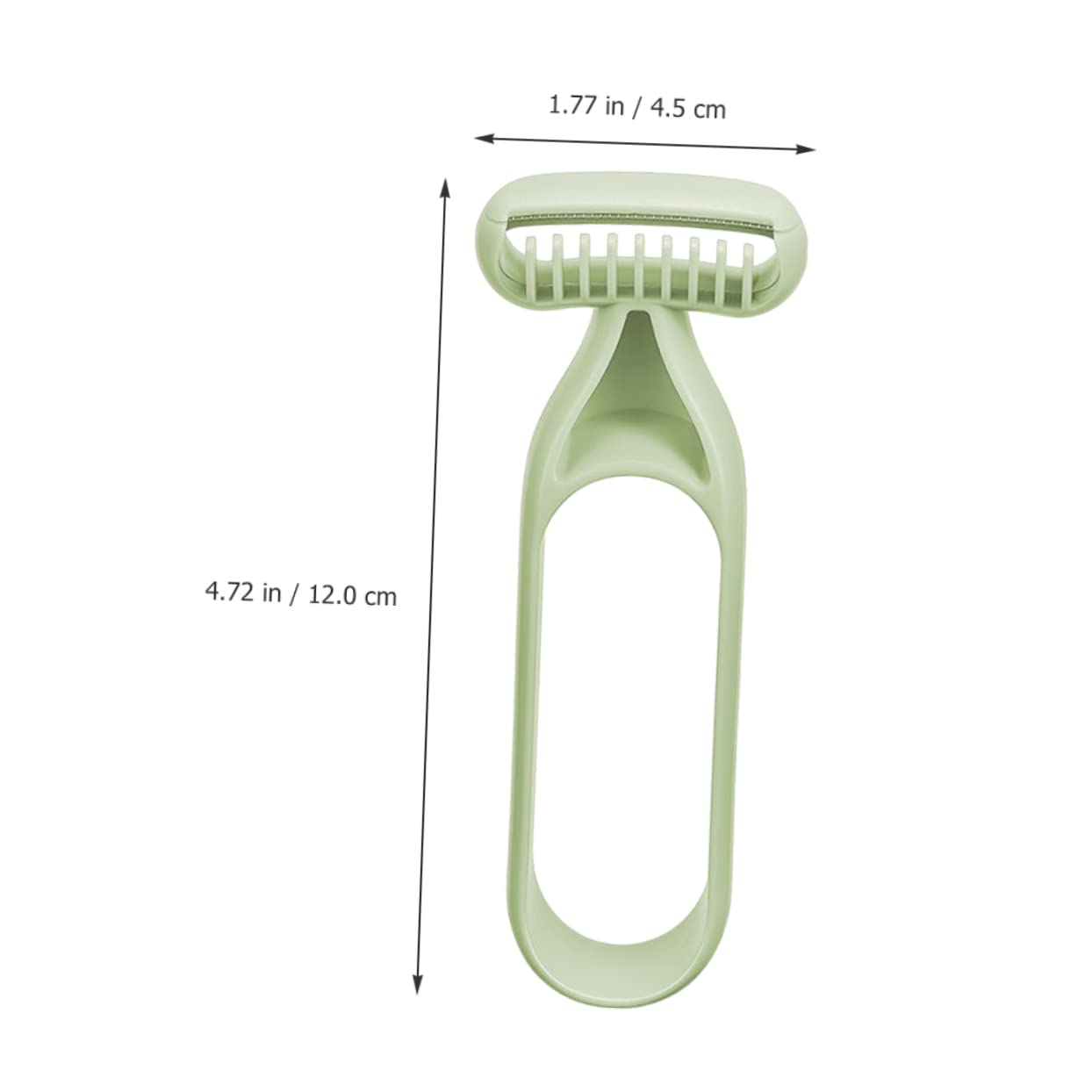 4 Pezzi Rasoio Elettrico per Donne Depilatore Ascelle e Corpo Strumento Rimozione Pelo per Gambe Facile Usare Design Ergonomico Portatile per Viaggi e Regali