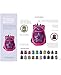Obersee Kid's All-in-One Pre-School Backpacks with Integrated Cooler, Rhinestone Angel Wings