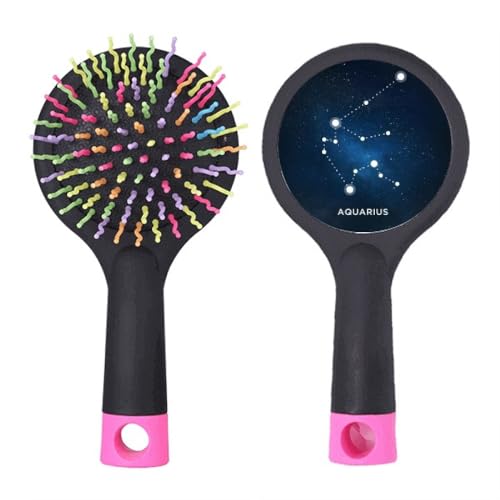 Brosse à cheveux démêlante zodiaque et brosse pneumatique à coussin d'air pour massage