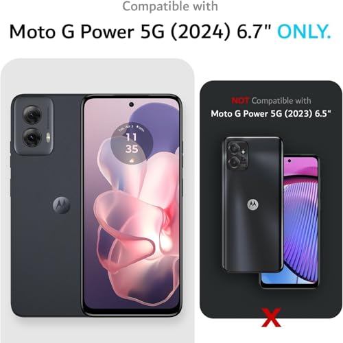 Coque Moto G Power 5G 2024 double couche rigide avec aimant intégré - 3