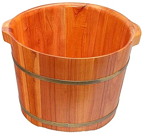 Spa de pies de madera para pedicura y masaje relajante