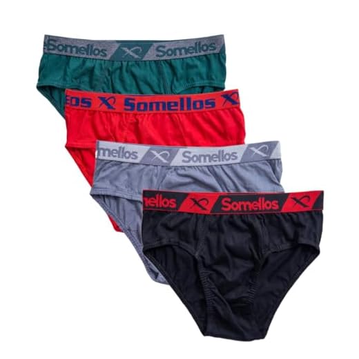 Kit 6 Cuecas Slip Adulto 100% Algodão Cores Sortidas Somellos