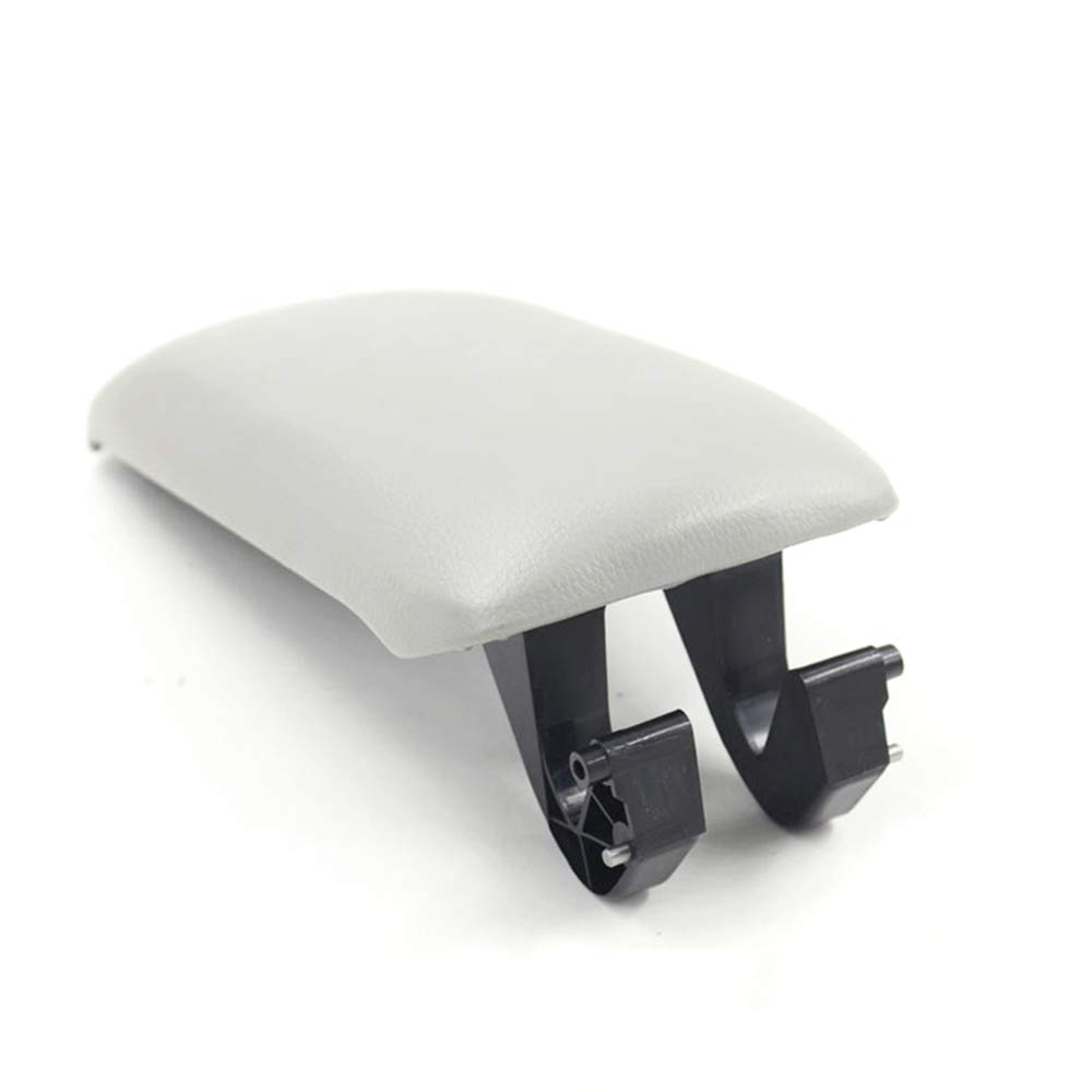 ATWagner PU Leather Armrest Lid Cover for Audi A3 8P/A5 -Gray