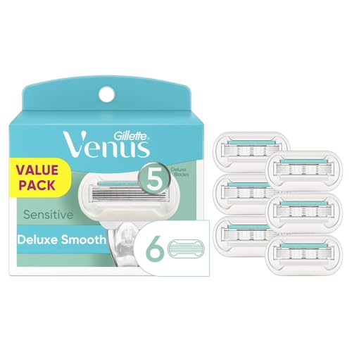 Gillette Venus Extra Smooth Sensitive Womens Razor Blade Refills,...