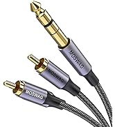 Amazon | MOSWAG RCAケーブル RCA分岐ケーブル1オス- 2メス サブ