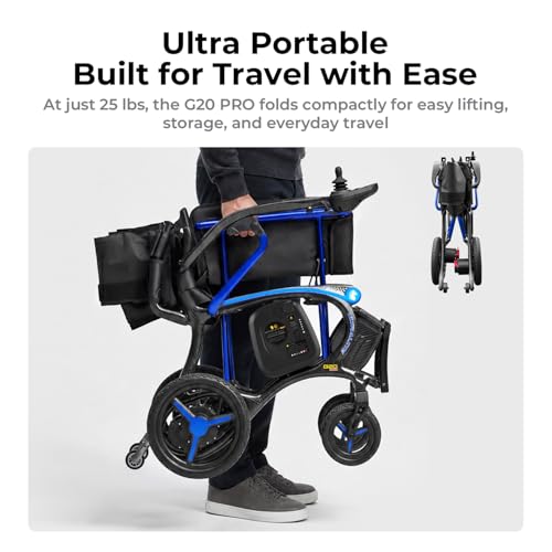 Electric Wheelchair with Suspension