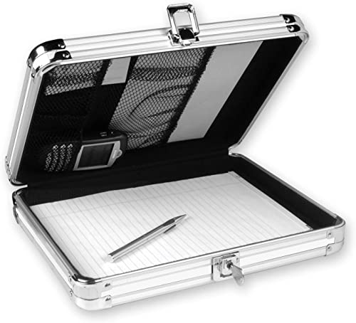 Vaultz Locking Clipboard with Storage for Letter Size Sheets, White (VZ00176)