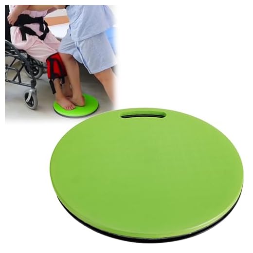 Disco De Transferencia Y Pivote, Dispositivo de Transferencia de Peso, Ayuda para la Movilidad con Rotación de 360 Grados para Giros, para Pacientes de Hasta 125 kg, Para Personas Mayores O Discapacit