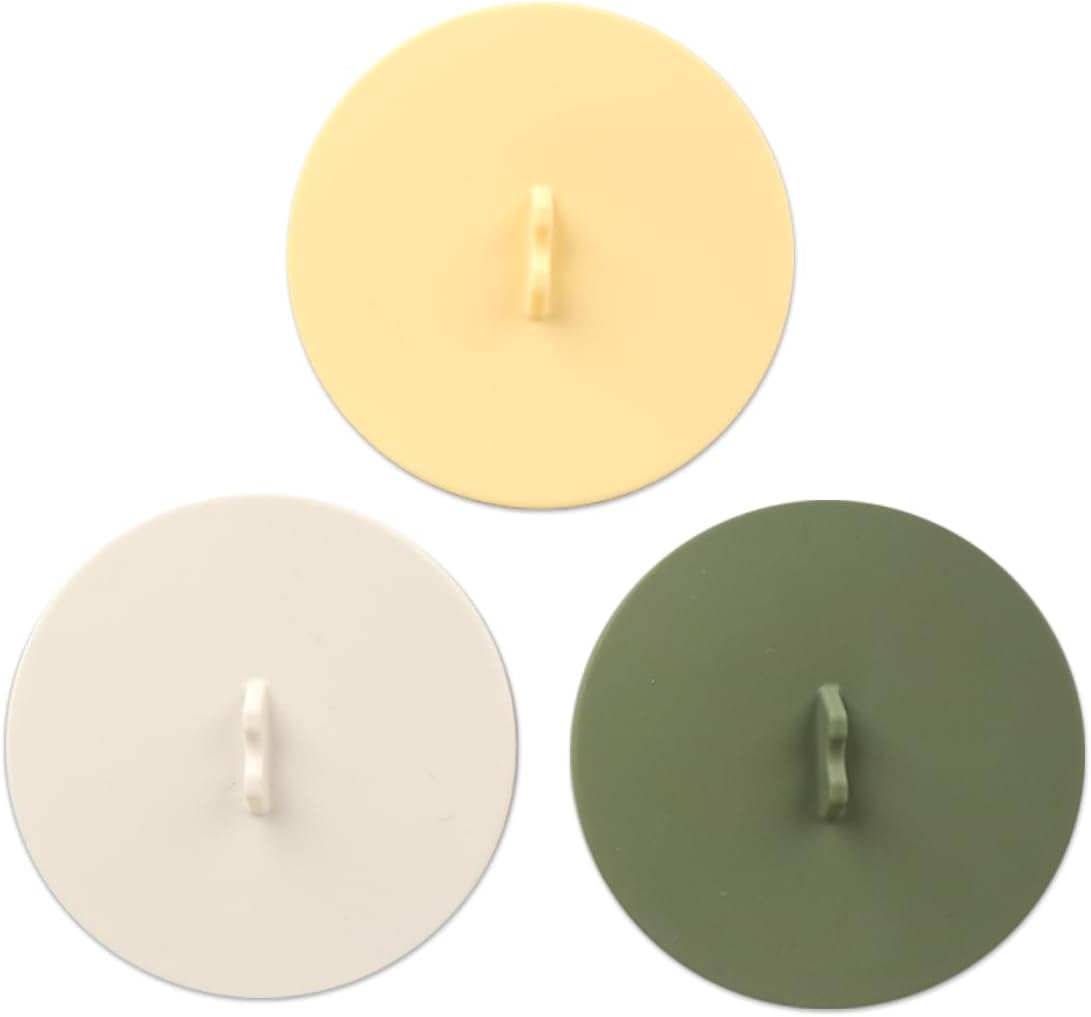 3 Pcs Silicone Lids Colorful Universal Cup Covers Reusable Dust-proof Airtight Seal Lids for Mugs Tea Cups Coffee Cup