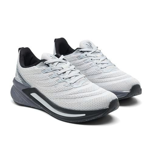 Image of ASIAN Powerplay-25 Men's Running Shoes | Knit Mesh Upper Lightweight Shoes | Memory Foam Technology | Premium Athletic Sneakers for Sports & Gym