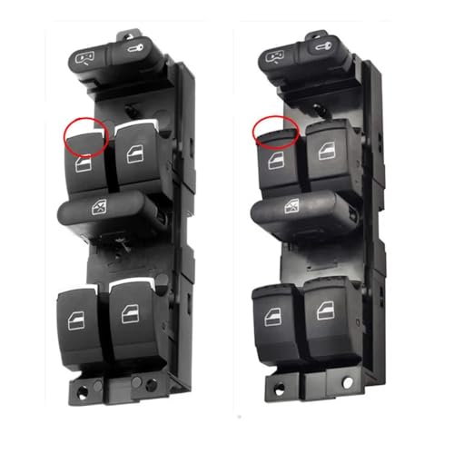 Interrupteur commande vitre électrique bouton levage Toledo