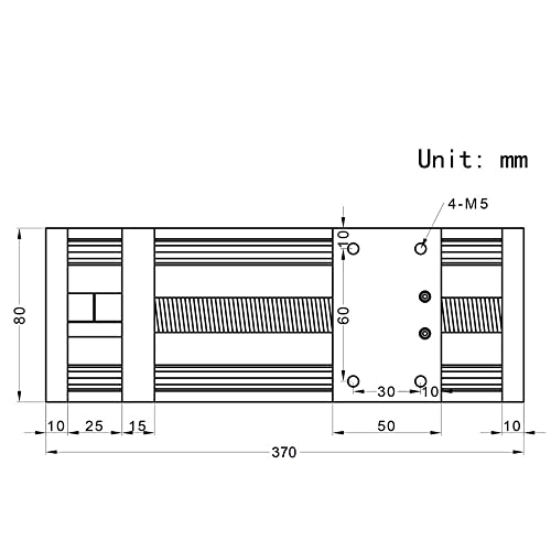 Befenybay 250mm effektive Verfahrlänge Doppelter optischer Achsenführungs-Kugelumlaufspindel SFU1605 mit NEMA23-Schrittmotor für DIY-CNC-Fräserteile X Y Z Lineartisch-Aktuator und 3D-Drucker