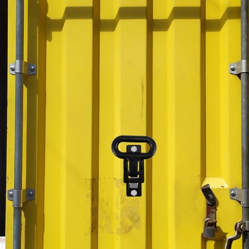 Échelle rabattable en acier carbone robuste et compacte pour camion de charge - 7