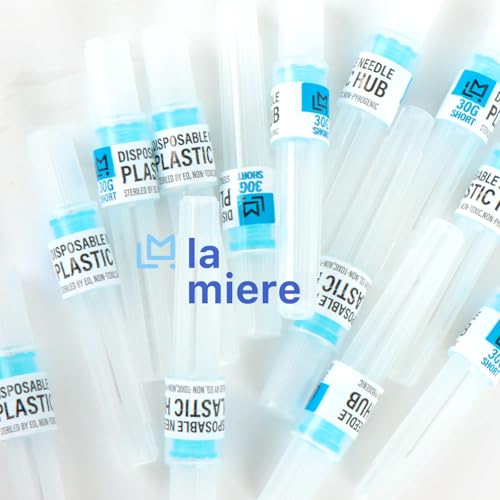 image for LA MIERE 100P Disposable Premium Dental Plastic Hub Needles in Perfora