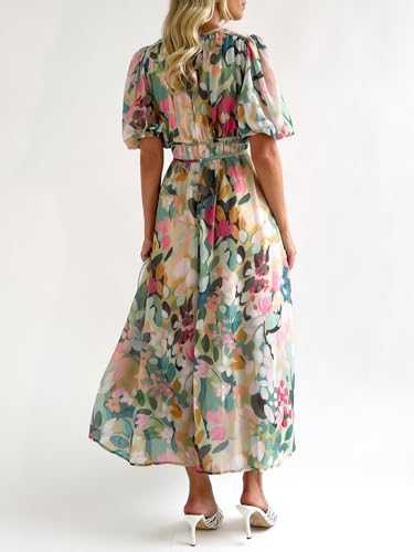Image of Sissyaki Women's Floral Maxi Dress 2026 Summer Spring Wedding Guest Dress