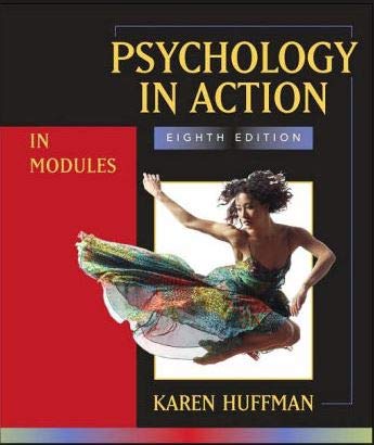 Psychology in Action 0470898771 Book Cover