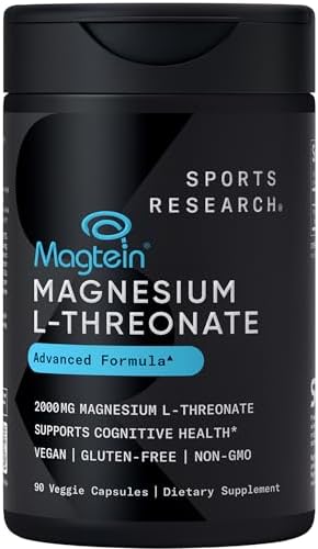Sports Research Magnesium L-Threonate Magtein capsules