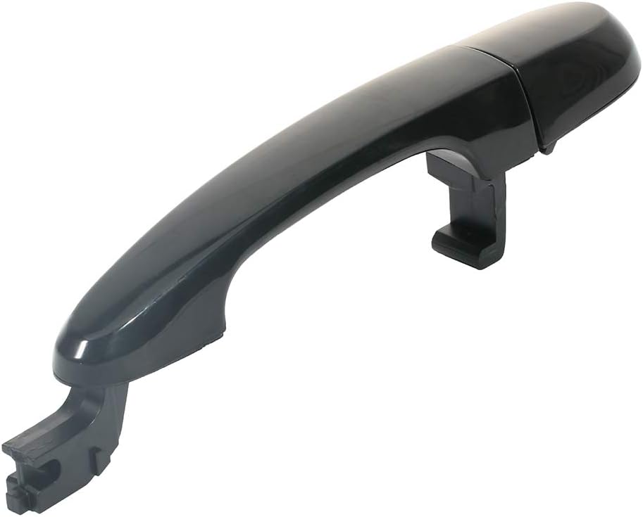 Rear Left Right Side Exterior Door Handles Smooth Black Replacement for 2005-2010 for Kia for Sportage(2pcs