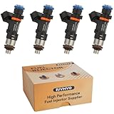 16600-3RC0A OE 1.8L Fuel Injectors,Compatible with/Nissan 1.8 Sentra 2013 2014 2015 2016 2017 2018 2019 |10 Holes| |Set of 4|