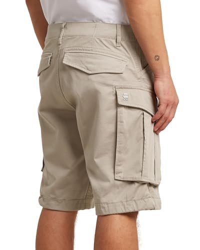 G-STAR Rovic Zip Relaxed Shorts, Size 40, Color Beige – Ansicht 5