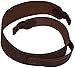 BRONZEDOG Leather Rifle Sling Durable Hunting Shoulder Strap Adjustable Shotgun Belt Handmade Crossbow Gun Accessories Brown (Stitched, Brown with Handle)