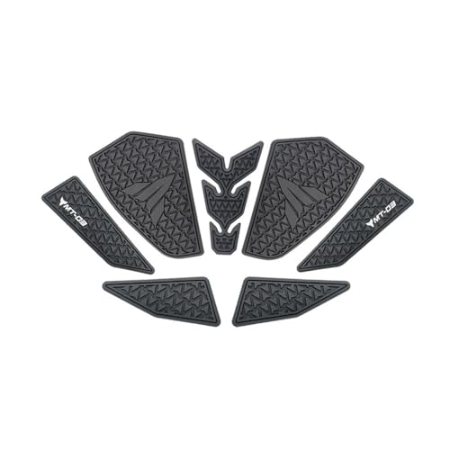 Tapis de réservoir moto pour MT-03 et MT-25 2020-2022 protection latérale noir