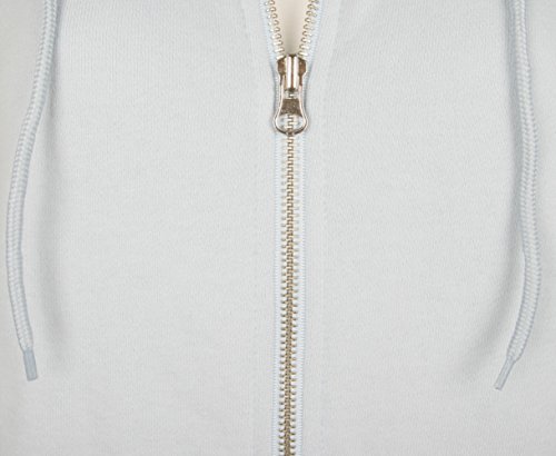 Delight Women's French Terry Regular Fit Zip Up Hoodie (Small, Sky Blue) #TOP2