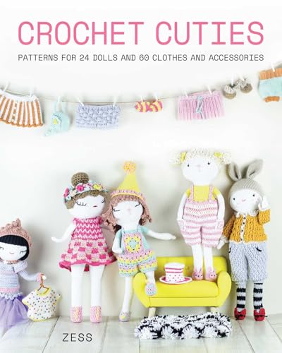 Image of Crochet Cuties: Patterns for 24 Dolls and 60 Clothes and Accessories