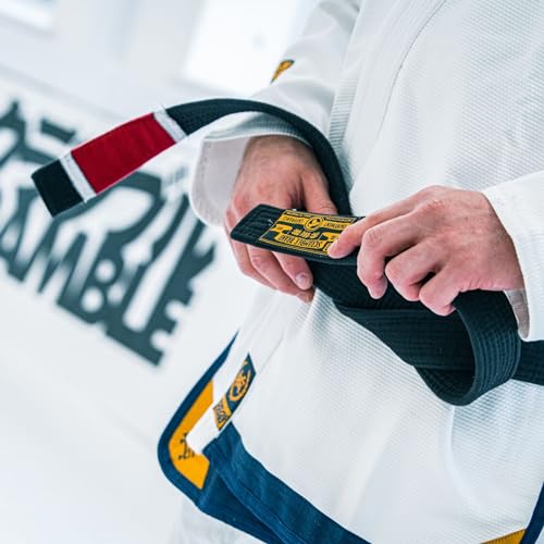 SCRAMBLE Tanren V4 BJJ Belt Blue