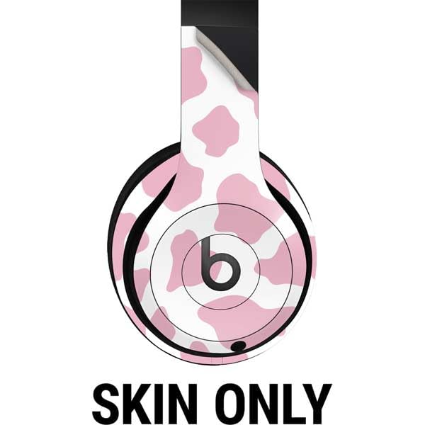 Image of Skinit Decal Audio Skin Compatible with Beats Studio Pro Wireless Headphones - Pink Cow Print Design