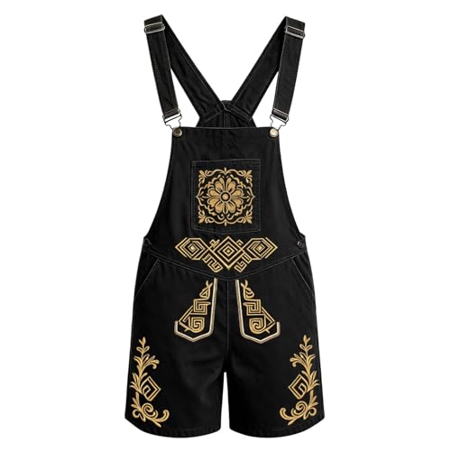 Pantalon de pluie homme avec bretelles style costume Oktoberfest