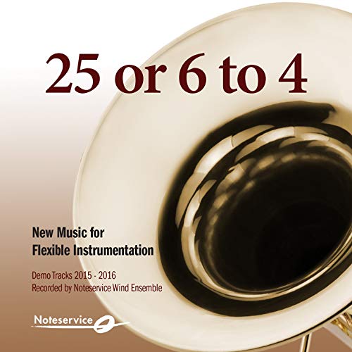 Amazon Music Noteservice Wind Ensembleの25 or 6 to 4 New Music for
