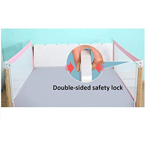 Barrière de lit robuste antichute bébé avec levage vertical réglable - 5