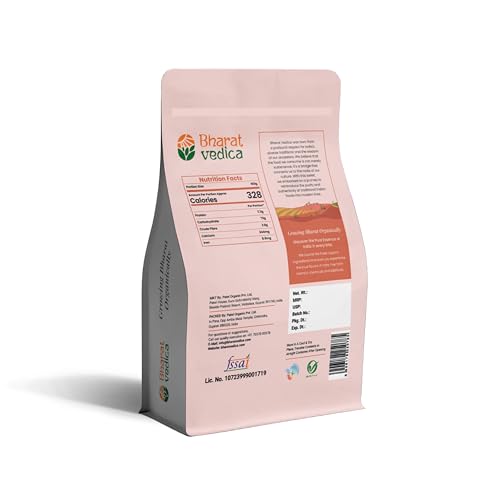 Image of Bharat Vedica Organic Ragi (Finger) Millet 1kg | 100% Natural & Gluten Free | Rich in Fibre & Protein | Vegan Friendly | Whole Grain Ragi