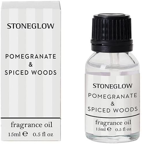 StoneglowModern Classics Mist Diffuser Fragrance Bottle 15 ML - Various Scents (15 Ml Pomegranate & Spiced Woods)
