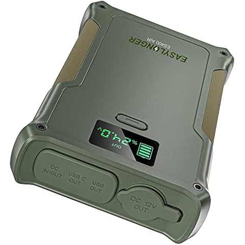 EASYLONGER CPAP Battery ES400 AIR, 148Wh CPAP Battery Backup Power Supply for ResMed S9, AirSense 10, AirCurve 10, AirSense 11, AirMini, Philips DreamStation, CPAP Battery for Camping Outdoor Cover