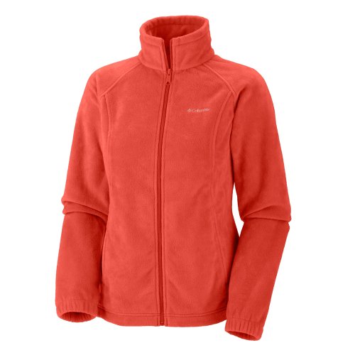 Columbia Women's Benton Springs Classic Fit Full Zip Soft Fleece Jacket, Zing, Small