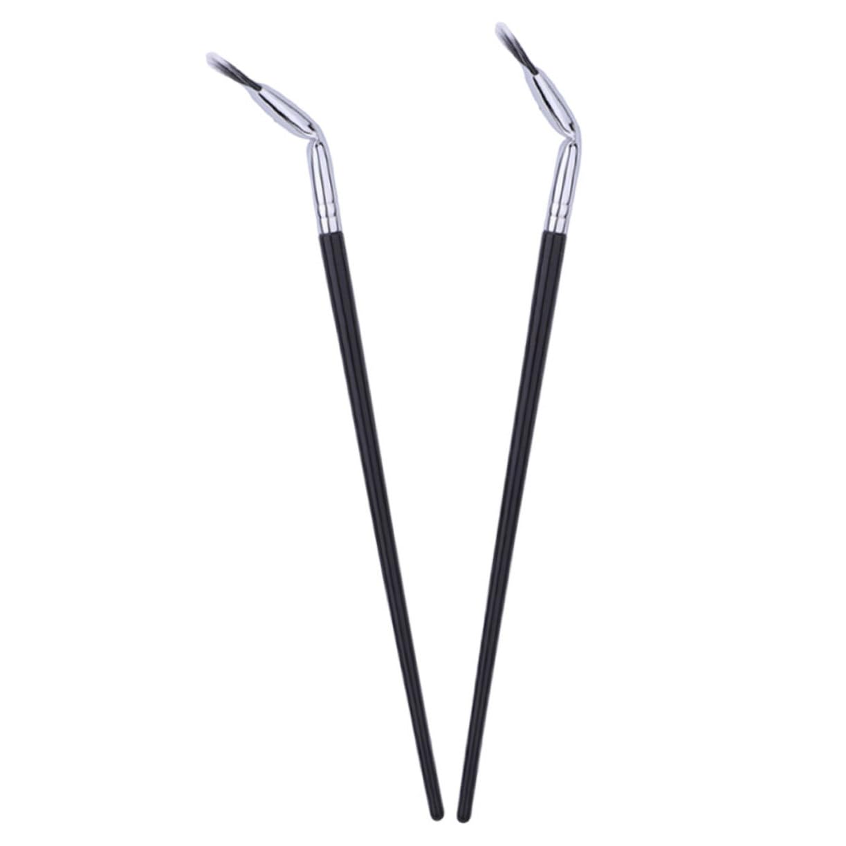 HAPINARY Elegant Eyebrow Brush and Gel Set Makeup Brushes for Eyeshadow Lash Fan Compact Portable for Salon Home Use